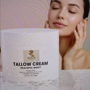 Bloom Tallow Cream - Elegant White